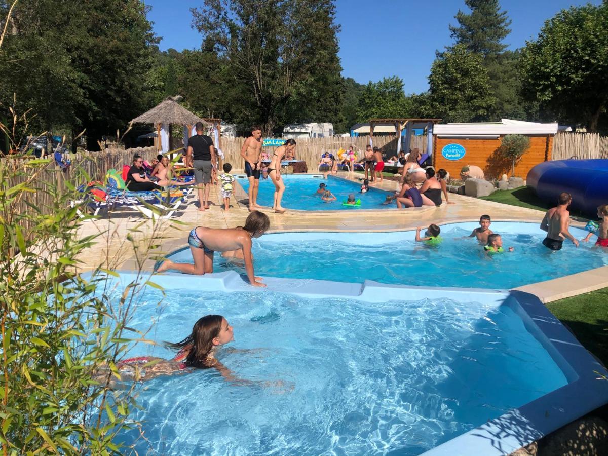 CAMPING PARADIS FAMILY des ISSOUX Lalevade-dʼArdèche Extérieur photo